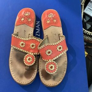 Coral Gold Jack Rogers